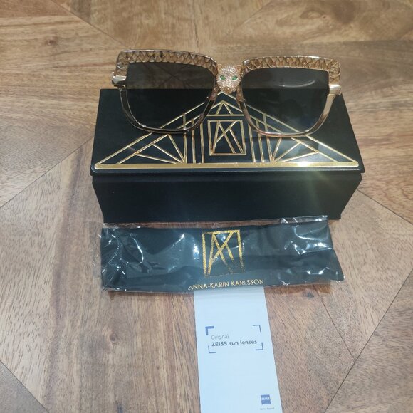 Anna-Karin Karlsson panther sunglasses New $3200.00 main image 6